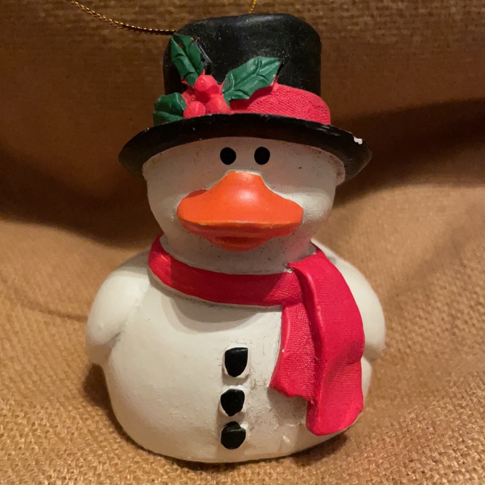 Duck Christmas Ornament